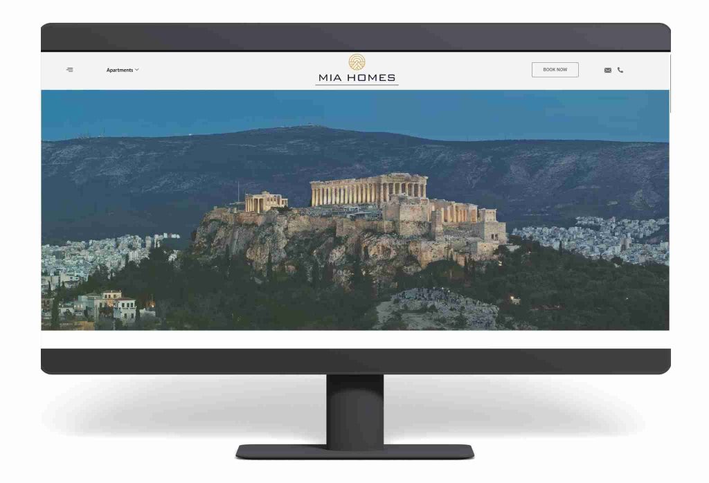 Mia Homes - Κατασκευή ιστοσελίδας LikeNet