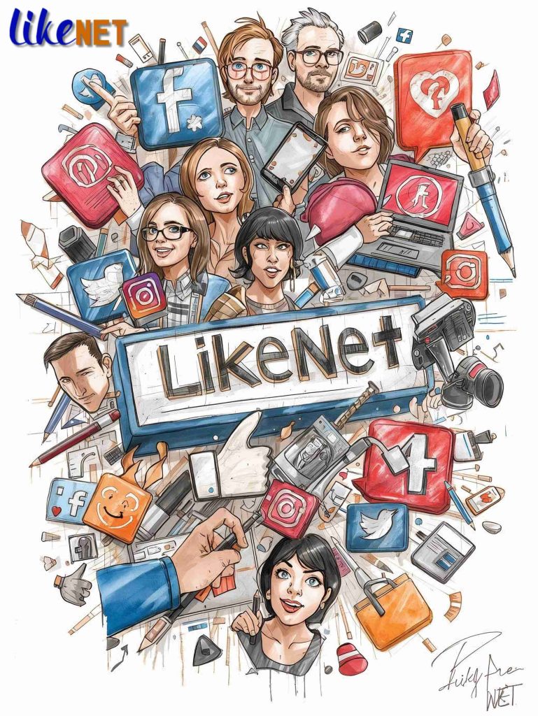 social media διαχείριση - LikeNet