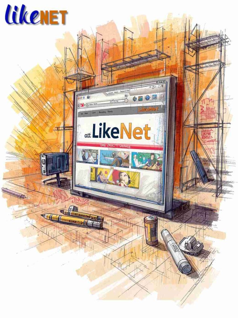 Ανακατασκευή ιστοσελίδων -LikeNet