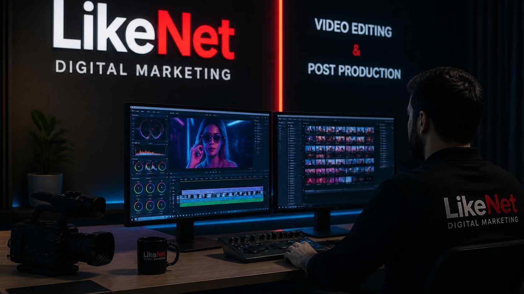 Video editing - LikeNet εταιρεία Digital Marketing