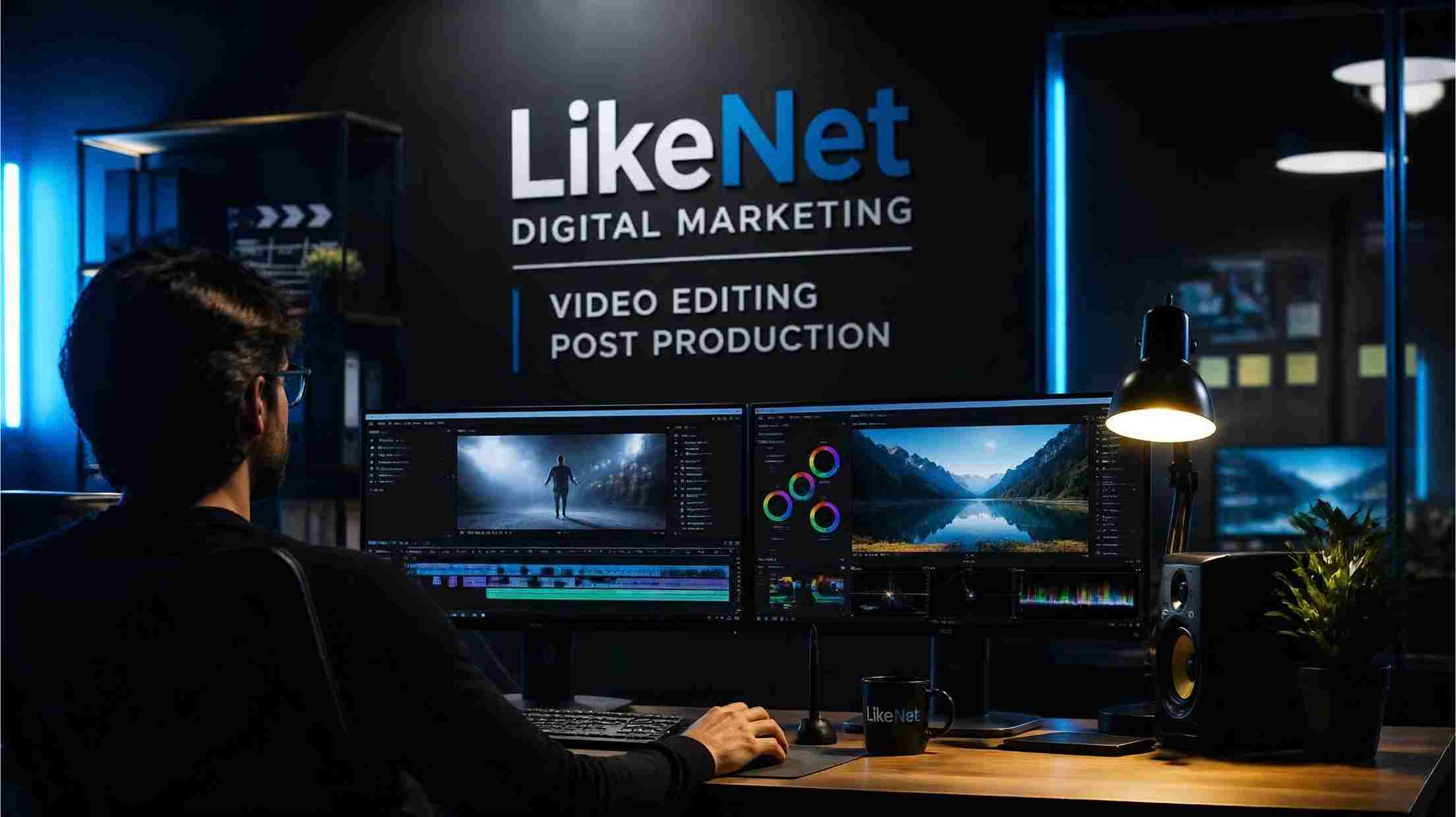 Video editing Μοντάζ βίντεο - LikeNet