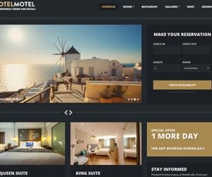 Hotel online website 2